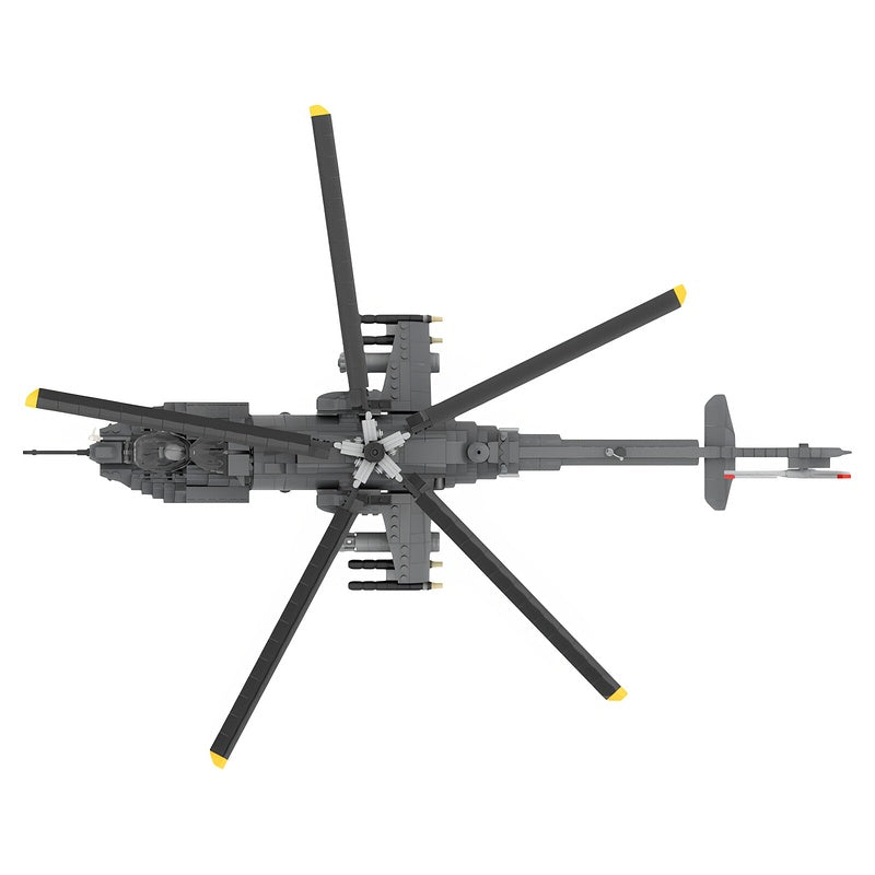Mi-24 Superhind Mk IV Attack Helicopter MOC Building Kit - 5