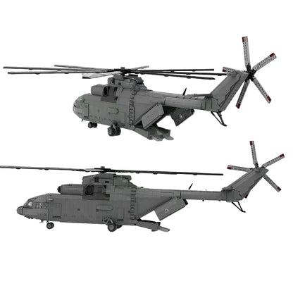 Mi-26 Heavy Cargo Helicopter 1:35 MOC Building Kit - 3