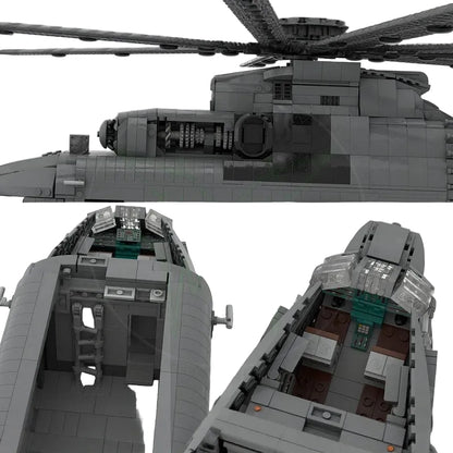 Mi-26 Heavy Cargo Helicopter 1:35 MOC Building Kit - 4