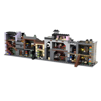Micro Magic Alley MOC Wizard Street Building Kit  - 1