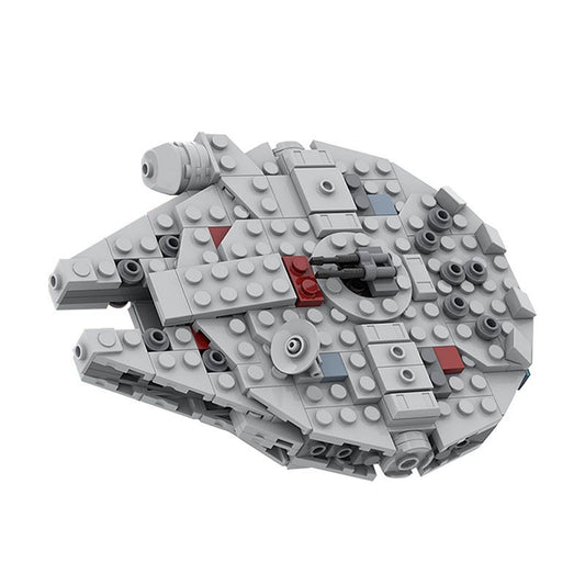 Micro Space Smuggler Ship Building Kit | LEGO-Compatible MOC - 1