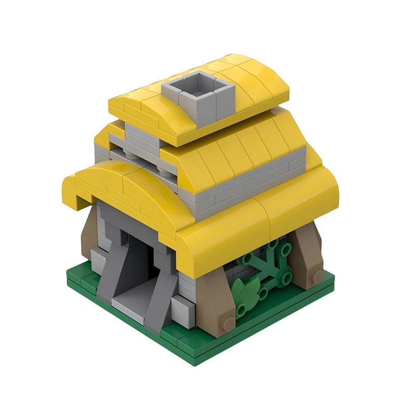 Micro Strategy Base Town Hall 1-16 Building Kit | LEGO-Compatible MOC - 10