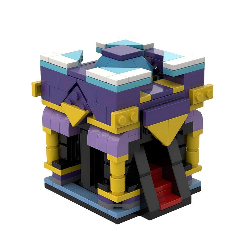 Micro Strategy Base Town Hall 1-16 Building Kit | LEGO-Compatible MOC - 19