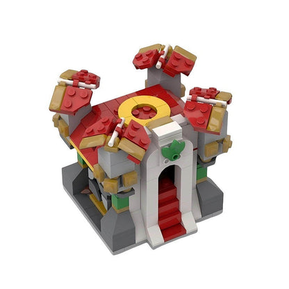 Micro Strategy Base Town Hall Lv1-16 MOC Building Kit | Tactical Base Model - 2