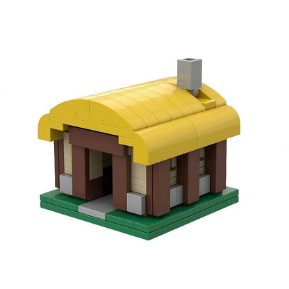 Micro Strategy Base Town Hall Lv1-16 MOC Building Kit | Tactical Base Model - 7