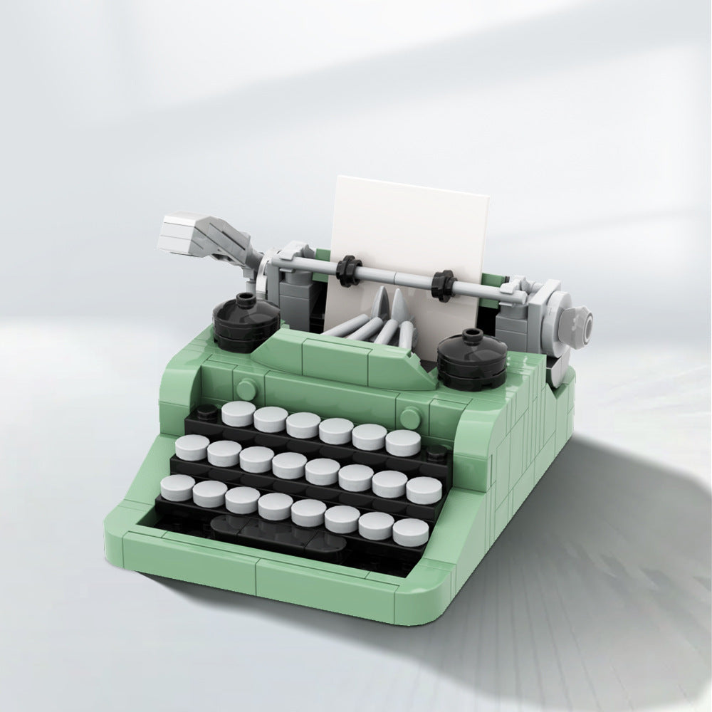 Micro Typewriter Building Kit | LEGO-Compatible MOC - 2