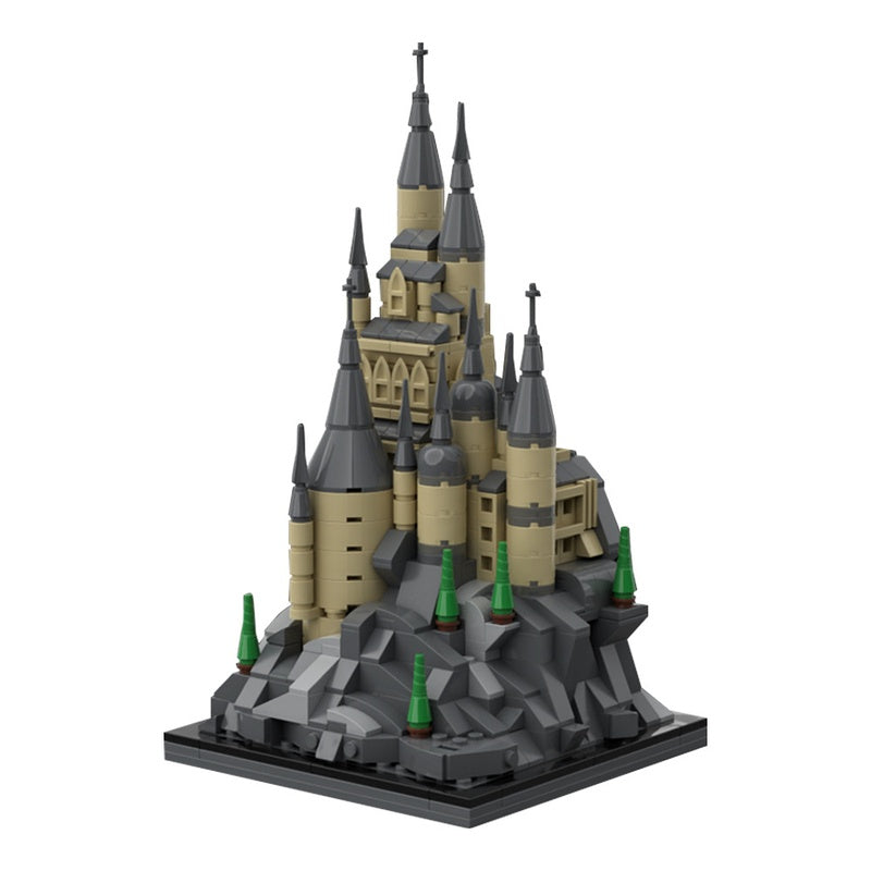 Microscale Magical Wizard School Castle Building Kit | LEGO-Compatible MOC - 2