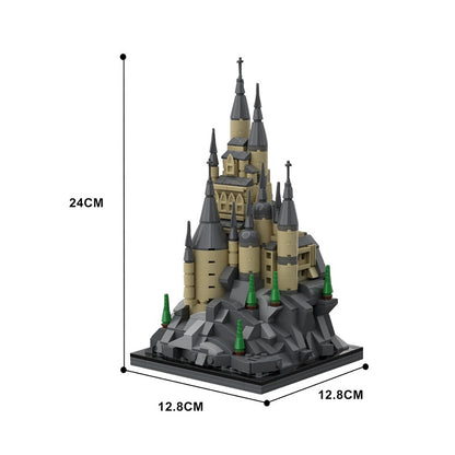 Microscale Magical Wizard School Castle Building Kit | LEGO-Compatible MOC - 3