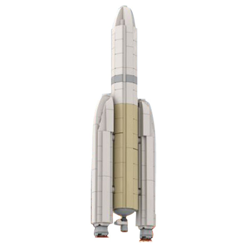 Midi Ariane V Rocket MOC Building Kit | Space Launch Model - 5