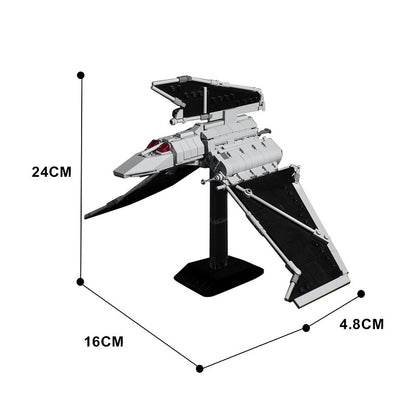 Midi-Scale Elite Commando Gunship Building Kit | LEGO-Compatible MOC - 1