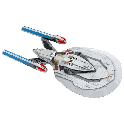 Midi Scale Galaxy Explorer Star Cruiser MOC Building Kit Spacecraft Model - 2