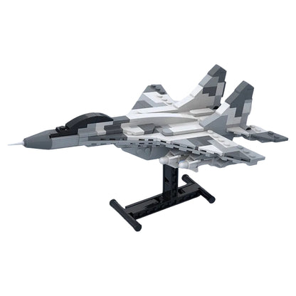 MiG-29 1:72 Fighter Jet MOC Building Kit - 1