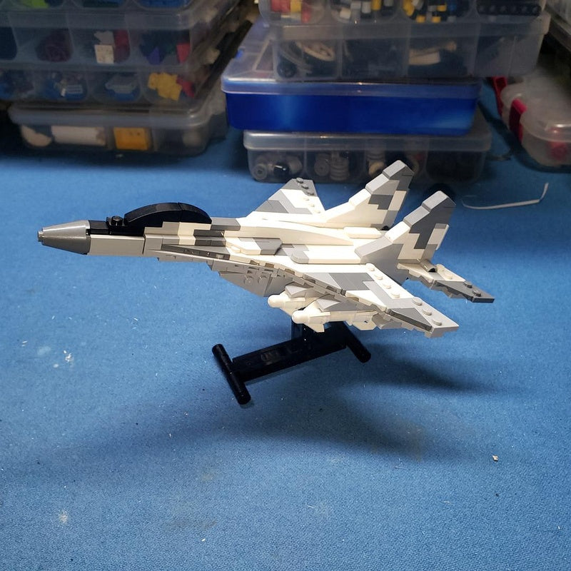 MiG-29 1:72 Fighter Jet MOC Building Kit - 3