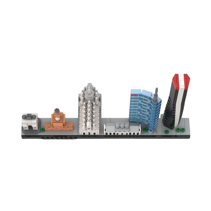 Milan Skyline Building Kit | Italy Landmark LEGO-Compatible MOC - 4