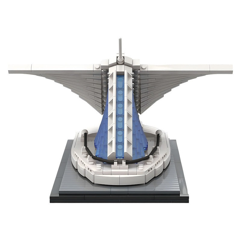 Milwaukee Art Museum Quadracci Pavilion MOC Architecture Building Kit - 1