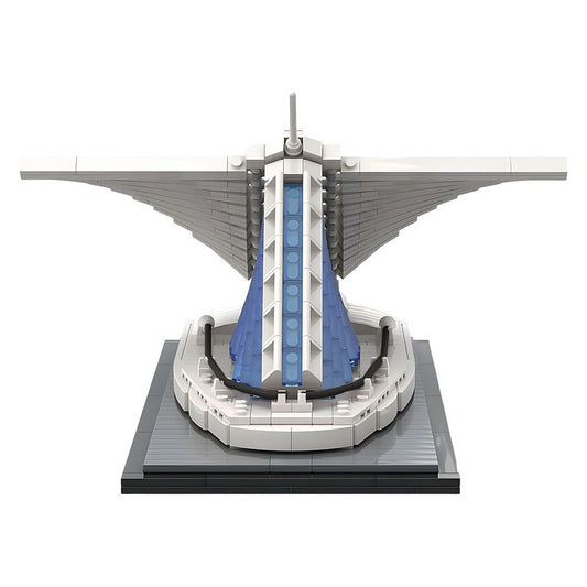 Milwaukee Art Museum Quadracci Pavilion MOC Architecture Building Kit - 1