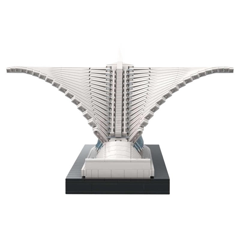 Milwaukee Art Museum Quadracci Pavilion MOC Architecture Building Kit - 4