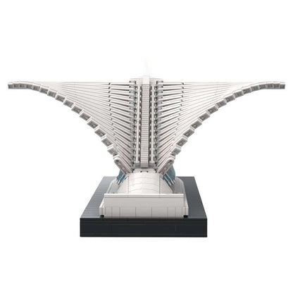 Milwaukee Art Museum Quadracci Pavilion MOC Architecture Building Kit - 4