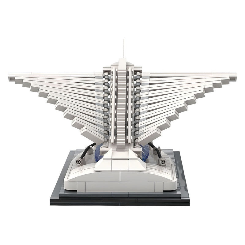 Milwaukee Art Museum Quadracci Pavilion MOC Architecture Building Kit - 5