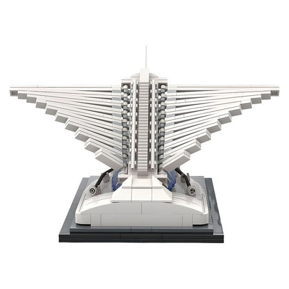 Milwaukee Art Museum Quadracci Pavilion MOC Architecture Building Kit - 5