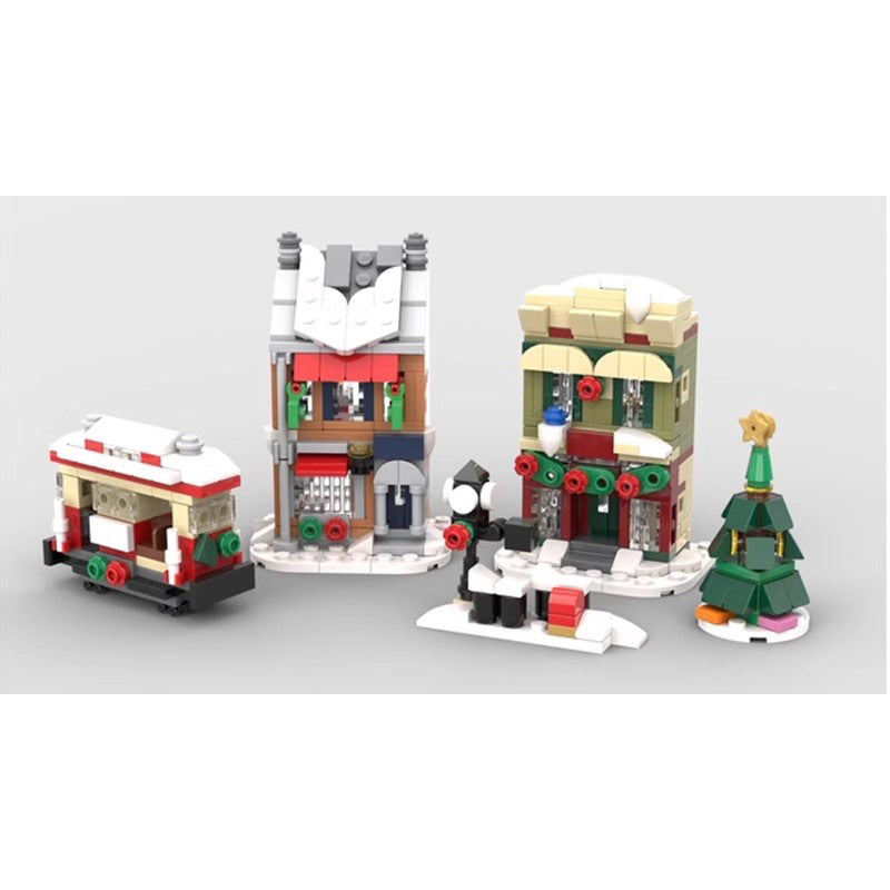 Mini 10308 Holiday Main Street Building Kit | LEGO-Compatible MOC - 2