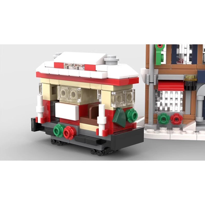 Mini 10308 Holiday Main Street Building Kit | LEGO-Compatible MOC - 3