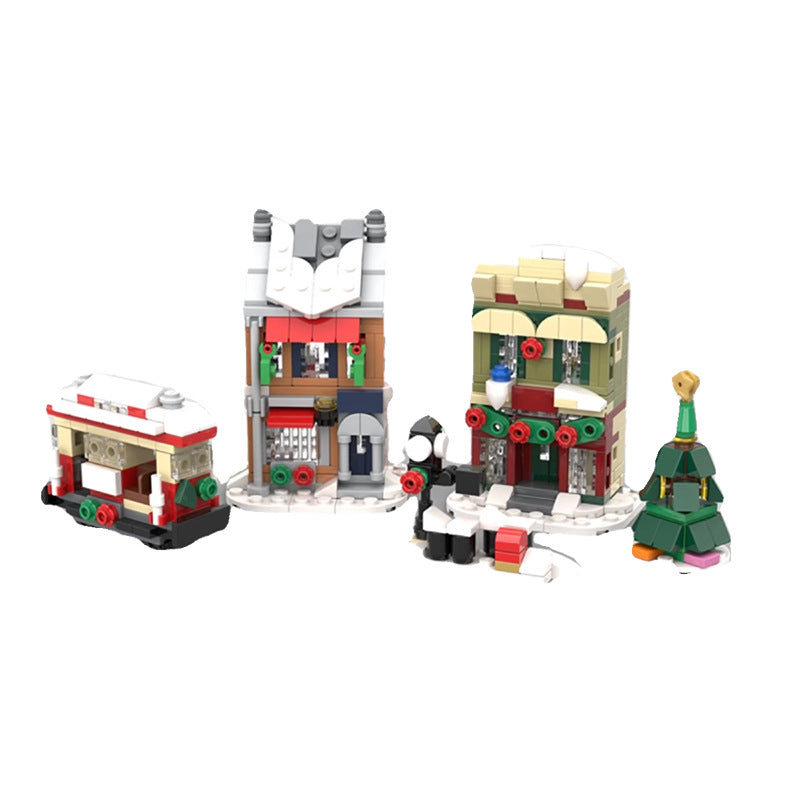 Mini 10308 Holiday Main Street Building Kit | LEGO-Compatible MOC - 6