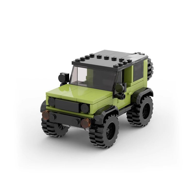 Mini 6-stud Cabriolet Off-Road Vehicle Building Kit | LEGO-Compatible MOC - 7