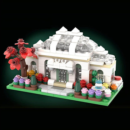 Mini Botanical Garden Modular Greenhouse Building Kit | LEGO-Compatible MOC - 4