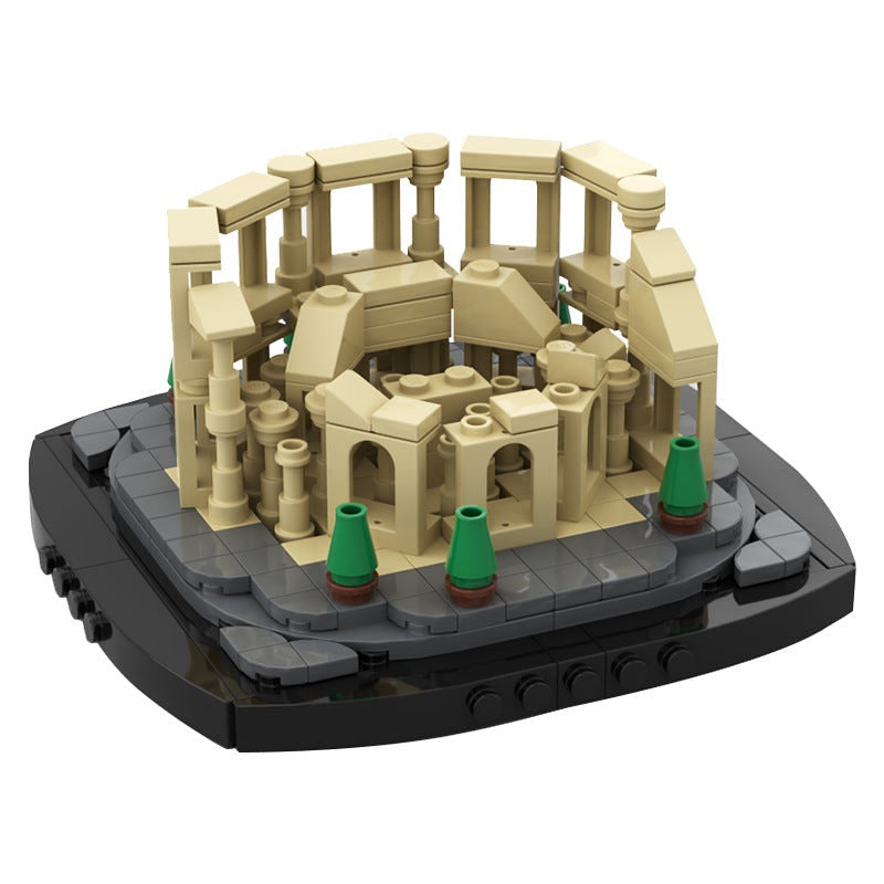 Mini Colosseum MOC Building Kit | Ancient Roman Architecture Model - 1