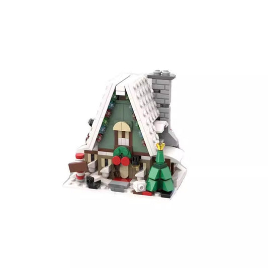 Mini Elf Club House MOC Building Kit | Christmas Fantasy Diorama - 1