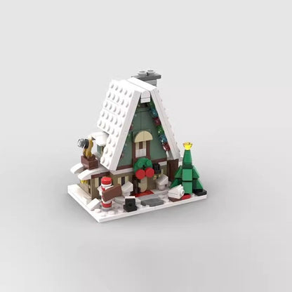 Mini Elf Club House MOC Building Kit | Christmas Fantasy Diorama - 2