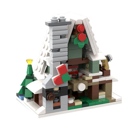 Mini Elf Club House MOC Building Kit | Christmas Fantasy Diorama - 5