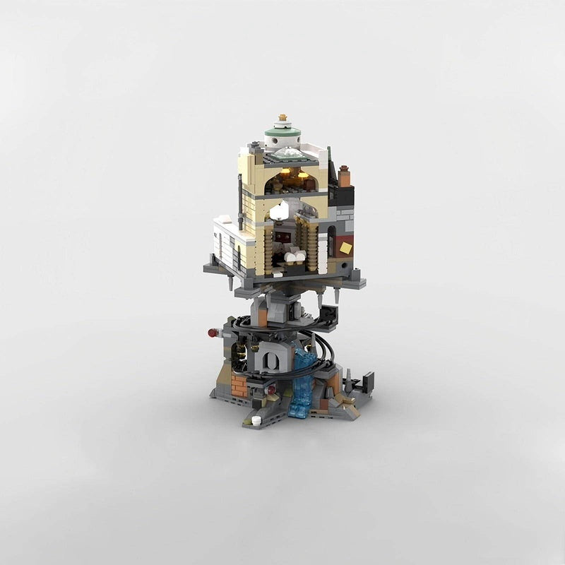 Mini Magical Wizard Bank and Underground Mine Building Kit | LEGO-Compatible MOC - 1