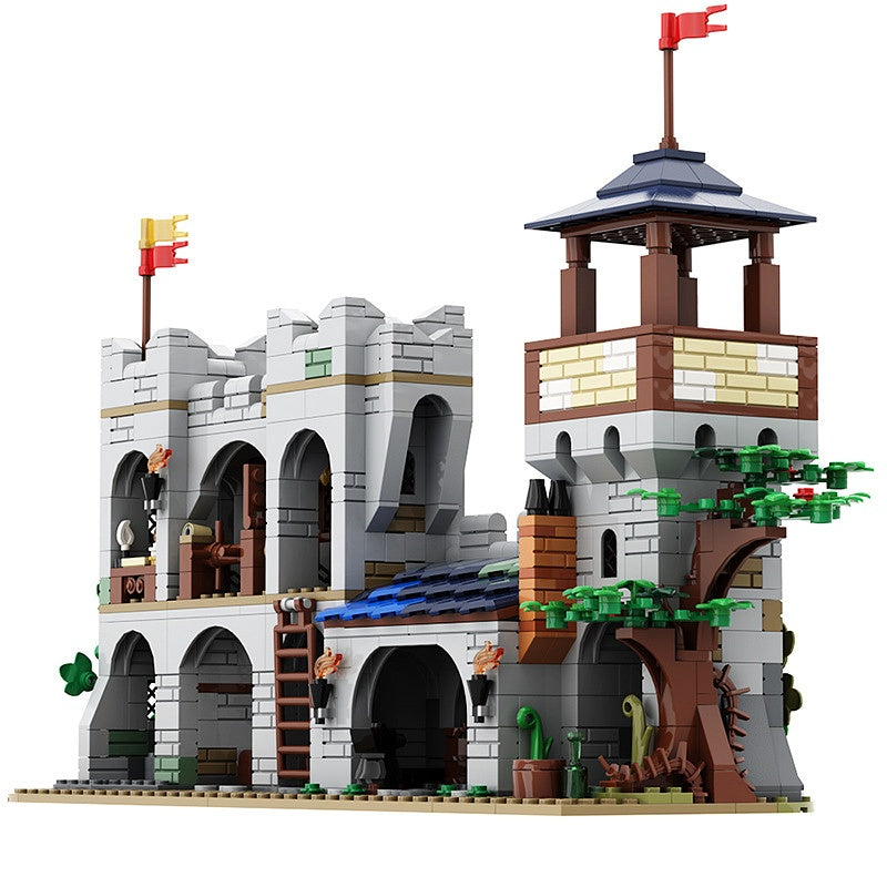 Mini Medieval Knights Castle Building Kit | LEGO-Compatible MOC - 5