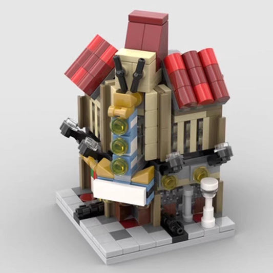 Mini Modular Palace Cinema Building Kit | LEGO-Compatible MOC - 1