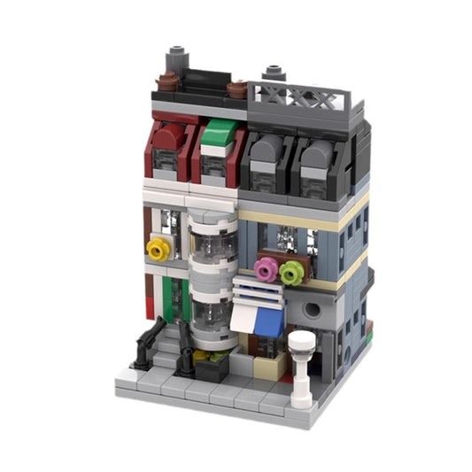 Mini Modular Pet Shop Building Kit | LEGO-Compatible MOC - 1