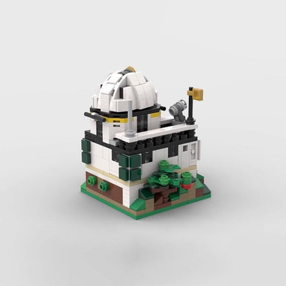 Mini Mountain Observatory MOC Building Kit | Mountain View Display Model - 4