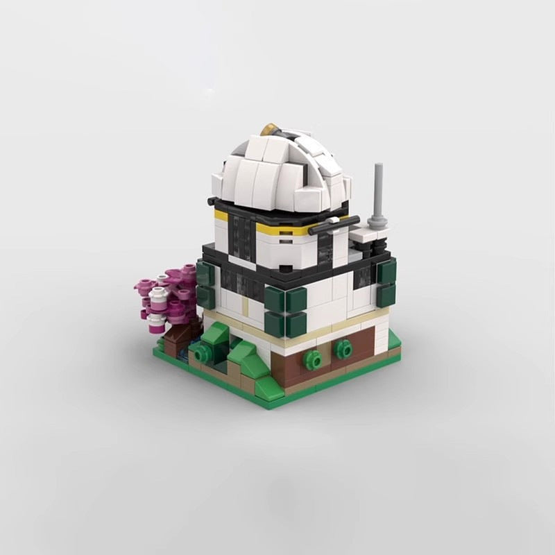 Mini Mountain Observatory MOC Building Kit | Mountain View Display Model - 5