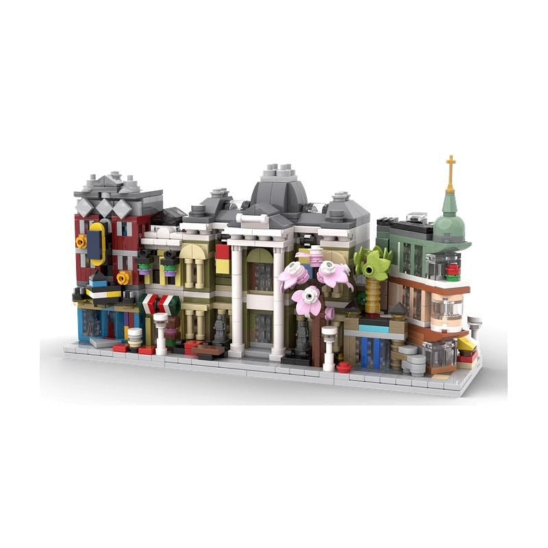Mini Natural History Museum MOC Building Kit | Modular Architecture Model - 3