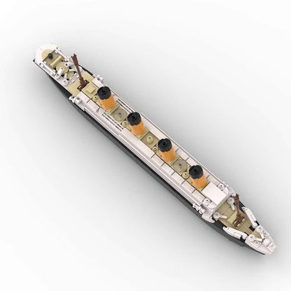 Mini R.M.S. Titanic Building Kit | Historical Ocean Liner Display Model - 5