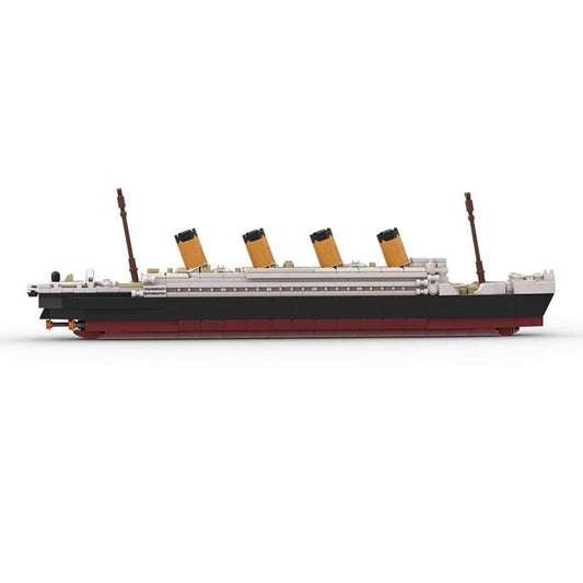 Mini R.M.S. Titanic Building Kit | Miniscale | LEGO-Compatible MOC - 1