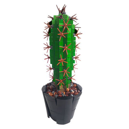 Mini Saguaro Cactus Building Kit | LEGO-Compatible MOC - 1