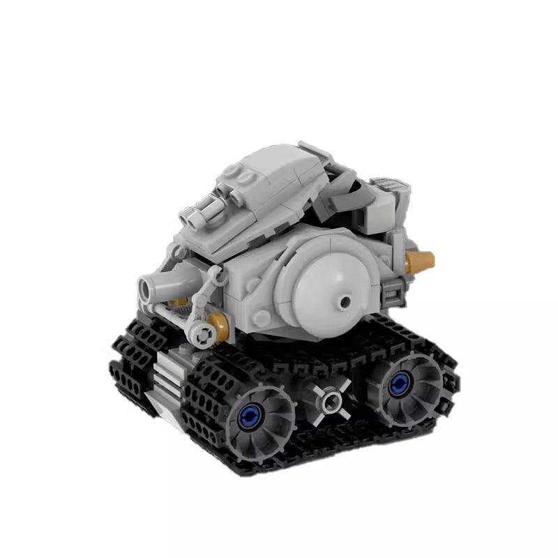 Mini Tank MOC Building Kit | Compact Armored Military Vehicle - 1