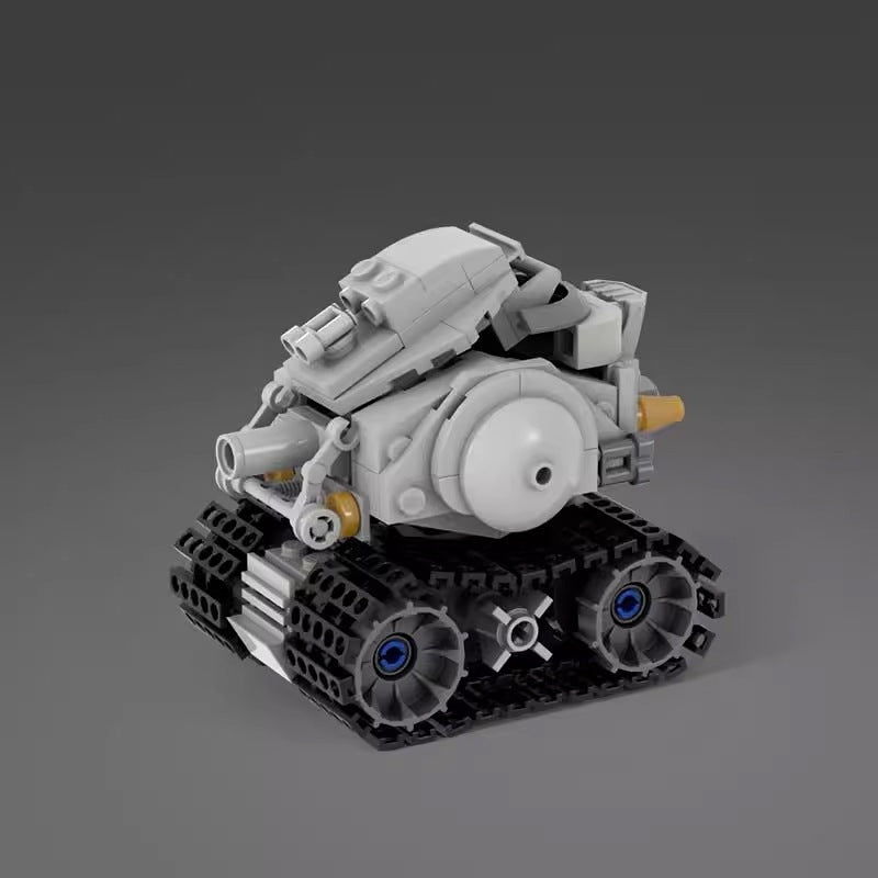 Mini Tank MOC Building Kit | Compact Armored Military Vehicle - 2