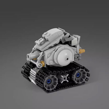 Mini Tank MOC Building Kit | Compact Armored Military Vehicle - 2