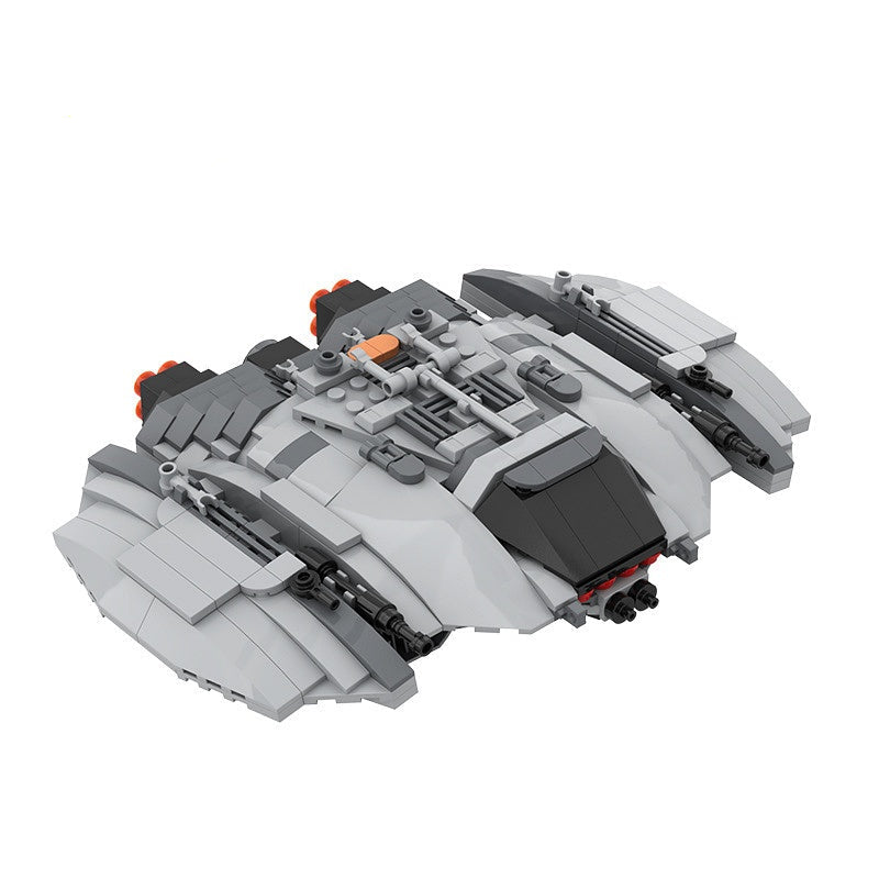 Miniscale Interstellar Raider Starfighter Building Kit | LEGO-Compatible MOC - 1