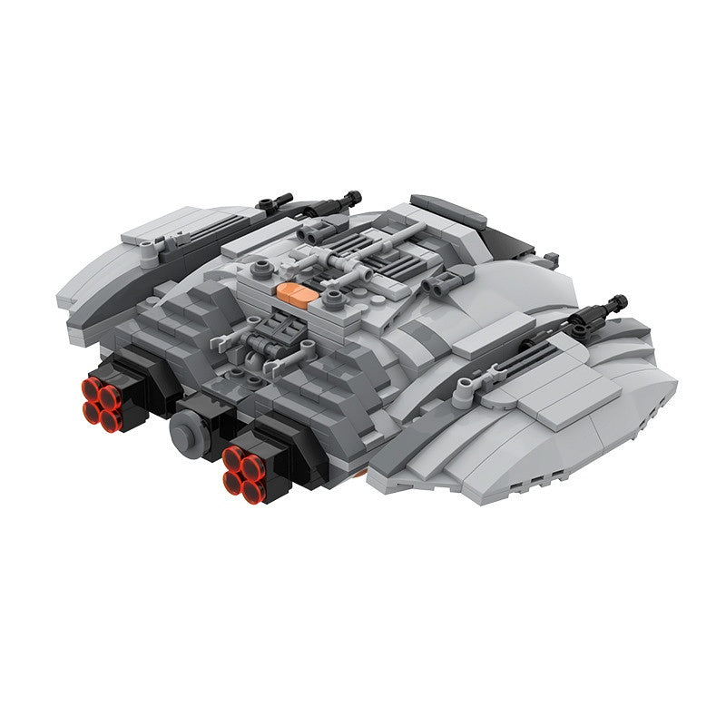 Miniscale Interstellar Raider Starfighter Building Kit | LEGO-Compatible MOC - 3