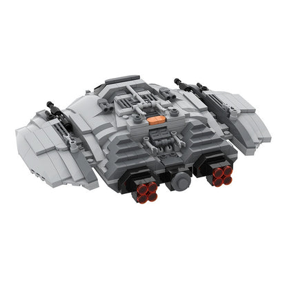 Miniscale Interstellar Raider Starfighter Building Kit | LEGO-Compatible MOC - 4