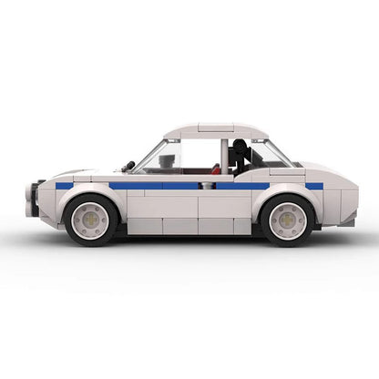 MK1 Classic Rally Car Building Kit | 8-Wide LEGO-Compatible MOC - 2